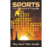 Sports Crossword Puzzle Book: Crossword Puzzles with Clear, Easy-to-Read Clues about Athletes, Teams, Sports Terms, and More | 6x9 inches, 120 pages | ... travel breaks and relaxed off-field moments.