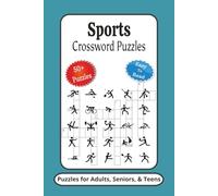 Sports Crossword Puzzles: Crossword Puzzles with Easy to Read Print about All Sports, Summer, Winter and More | 6x9 inches, 120 Pages | 50+ Puzzles ... Gifts for Vacations, Holidays and Relaxation