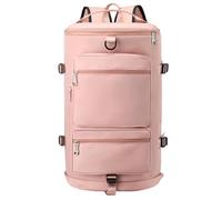 Sports Duffel Bag, Gym Duffel Bag, Dry Wet Separated Gym Bags, Sports Gym Bag, Sac de sport léger, Sac de sport imperméable, sac de sport multifonction, sac de sport, rose, riferimento alla