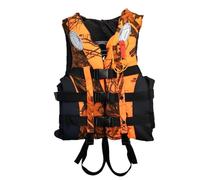 Sports Float Jacket for Adults and Kids, Adjustable High Buoyancy Flotation Vest for Kayaking Boating Snorkeling Swimming, Visible Safety Gear for Water Sports Activities(Multi Colored,XL)