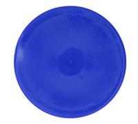 Sports Floor Markers 10pcs | Bright PVC Disc Cones for Soccer/Tennis/Badminton Training | Reusable Field Spots for Indoor & Outdoor Use | 23cm Flat Markers, Non - Slip Design (Blue)