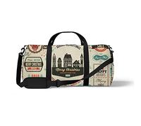 Sports Gym Duffle Bags for Yoga Dancing, Overnight Weekender Travel Bag Christmas Collection, Workout Carry on Shoulder Bag for Women Men