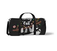 Sports Gym Duffle Bags for Yoga Dancing, Overnight Weekender Travel Bag Cute Cartoon Sloth, Workout Carry on Shoulder Bag for Women Men
