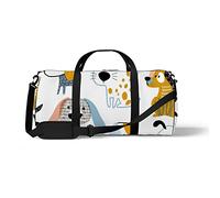 Sports Gym Duffle Bags for Yoga Dancing, Overnight Weekender Travel Bag Funny Creative Dog, Workout Carry on Shoulder Bag for Women Men