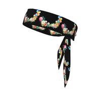 Sports Head Tie YYHHAOFA Ballons Among Flowers Picture Quick Dry Moisture Wicking, Bandeau athlétique multifonctionnel pour homme et femme
