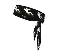 Sports Head Tie YYHWHJDE The Ghost of Skateboard, motif séchage rapide, évacuation de l'humidité, bande athlétique multifonctionnelle pour homme et femme