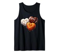 Sports Heart Love - Cadeaux de Baseball, Basket-Ball, Football Débardeur