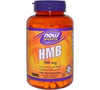 Sports, Hmb, 500 Mg, 120 Veggie Caps - Now Foods