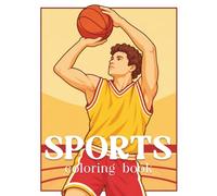 Sports Illustrations Coloring Book