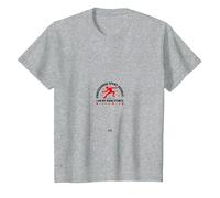 Sports pour Jeunes Champions de Baseball All-Star de la Little League T-Shirt, Enfant, Gris Chiné, 2 Ans