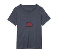 Sports pour Jeunes Champions de Baseball All-Star de la Little League T-Shirt, Femme Grandes Tailles, Bleu Chiné, 2X
