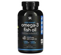 Sports Research, Huile de Poisson Oméga-3, Triple Concentration, 180 Softgels