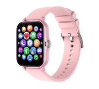 Sports Smart Watch Men Women Ip68 Personnalisation Dial Care Sated Fitness Tracker Smart Watch Smart Watch (Pink)