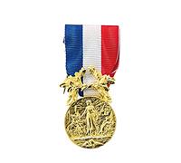 Sports Trophy Médaille Actes Courage et Dévouement Bronze