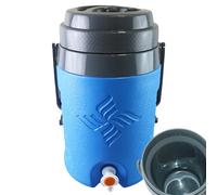 Sports Water Beverage Dispenser, 5.8L Insulated Drink Container, Portable Hydration Cooler with Carry Handle, Large Capacity Jar for Fishing Camping Beach Events Picnics Outdoor Dining Family