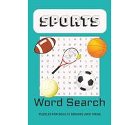 Sports Word Search - Large Print Fun for All Ages: 50 Action-Packed Puzzles | Easy-to-Read | 6x9 Inches, 100 Pages | Perfect Gift for Athletes, Coaches, Moms on the Go & Puzzle Lovers