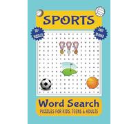 Sports Word Search Puzzle Book: Word Searches with Easy to Read Print about Sports, Games, Championships and More | 6x9 inches, 110 pages | 50+ ... Relaxation, Vacations, Holidays and Free Time