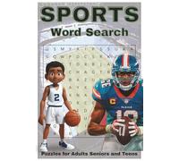Sports Word Search Puzzle Book: Word Searches with Easy to Read Print about Sports, Workout, Competition and more | Size of pages (6x9 inches) | 226 ... Gift for Vacations, Holidays and Free Times