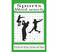 Sports Word Search Puzzle Book: Word Searches with Easy To Read Print featuring various Sports, Sports Equipment, Sports themes and More| 6 X 9 inches ... for Vacations, Holiday and Leisure Time