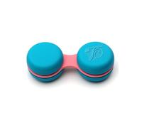 SPORTS WORLD VISION 1PC Étui à lentilles Contact Macaron Bleu | Étui à lentilles Compact Portable et étanche | Boîte de Solution pour lentilles de Contact Durable et Pratique avec même Couleur