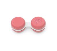 SPORTS WORLD VISION 1PC Étui à lentilles Contact Macaron Rose | Étui à lentilles Compact Portable et étanche | Boîte de Solution pour lentilles de Contact Durable et Pratique avec même Couleur
