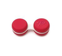 SPORTS WORLD VISION 1PC Étui à lentilles Contact Macaron Rouge | Étui à lentilles Compact Portable et étanche | Boîte de Solution pour lentilles de Contact Durable et Pratique avec même Couleur