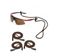 SPORTS WORLD VISION Paquet De 4 Cordons Avec Attaches 3 Trous, Cordon De Sécurité Pour Lunettes, Lunettes De Soleil, Lunettes De Vue Et Lunettes De Sport, Cordon De Soutien Pour Hommes Et Femmes