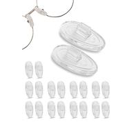 SPORTS WORLD VISION Plaquettes nasales | Plaquettes nasales en silicone souple de qualité supérieure en forme de A | 17mm Plaquettes nasales à insérer 10 paires