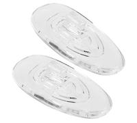 SPORTS WORLD VISION Plaquettes nasales | Plaquettes nasales en silicone souple de qualité supérieure en forme de A | 13mm Plaquettes de nez à visser 25 paires