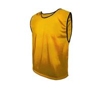 SPORTSBIBS Maillots de Football, Gilets d’entraînement Sport, Chasubles pour Enfants,uniors et Adultes, Chemises de Foot, (Marron clair, L - les seniors: 170 cm - 179 cm)