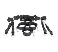 Sportsheets - kit de bondage pour lit - sangles réglables - noir