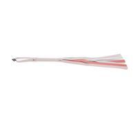 Sportsheets - S&M Peaches ‘n CreaMe Flogger Rayé - Cream & Orange
