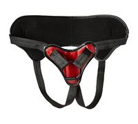 Sportsheets Saffron Strap Godemichet Classique Rouge