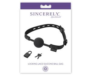 Sportsheets - Sincerely Locking Lace Silicone Ball Gag