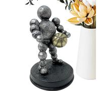 Sportsman Statue - Resin Modern Abstract Artistic, Athlete Statue Desktop Decoration | Ball Sportsman Statues Desk Decor For Nightstand Mantel Bookshelf Bedside Study Room Sports Enthusiasts