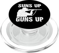 Sportsman Suns Up Guns Up Chasse Humour Hunter PopSockets PopGrip pour MagSafe