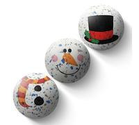 SPORTSPET Tough Bounce Lot de 3 balles de tennis pour chien en caoutchouc pour chien - Jouet à rapporter pour chiens forts - Durable et sûr - Taille de la balle de tennis (65 mm)