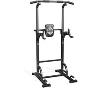 Sportsroyals 5 IN 1 Power Tower Dip Station Barre de tractions pour équipement d'entraînement de musculation à domicile, traction musculation,204KG