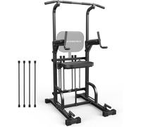 Sportsroyals Power Tower, station de dips, barre de pompes pour la machine de renforcement musculaire de la salle de sport à domicile, 204 kg