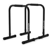 Sportsroyals Station de barre de dips réglable, barres parallettes et parallèles robustes, supports stables de 181,4 kg pour salle de sport à domicile, gymnastique et équipement d'entraînement du haut