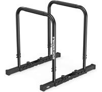 Sportsroyals Station de barre de sauce réglable, barres parallèles robustes et parallèles, supports stables de 400 lbs, pour la gymnastique à domicile, la gymnastique et l'équipement d'entraînement du