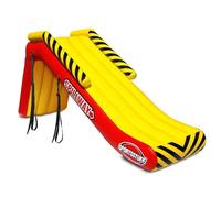 SportsStuff Spillway Toboggan de Quai Gonflable, Jaune, Rouge, Taille L