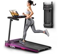 Sportstech sProRun Tapis de Course Pliable - pour la Maison, Vitesse jusqu'à 12 km/h, avec 1 an d'App STL Incluse, capacité maximale de 120 kg, avec Inclinaison de 9%, Compatible avec Bluetooth