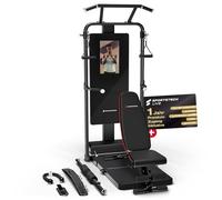 Sportstech, Station de Musculation + Pliable, Moins de 2 m² sGym Pro | Musculation à Domicile, Multifonction Corps Entier, Résistance 2,5 à 120 kg, Utilisateur Max 200 kg, 400+ Exercices