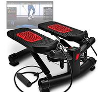 Sportstech - Stepper STX300 - Mini-Bike Twister avec Cordes Élastiques - Home Trainer Tonifiant -avec 1 an d'App STL Incluse - pour Débutants Et Professionnels - Écran LCD Multifonctions