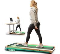 Sportstech Swalk Tapis de Course sous Bureau 1-8 km/h, Inclinaison 11,5%, Ultra-Silencieux, Écran LCD, Compact, App 1 an Incluse, Charge Max 120 kg, Maison & Télétravail