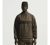 Veste tissée à demi-zip Nike Shox pour homme Dark Hazel/Noir/Noir S