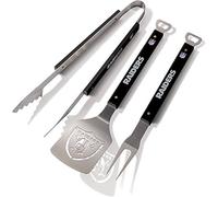 Sportula Spirit Série 3 pièces Ensemble de Barbecue, NFL Oakland Raiders