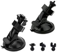 Sportway S20 Support pour Dash Cam avec 5+pcs Joints pour Rove APEMAN CHORTAU Roav Nexar Iiwey YI Z-Edge Old Shark KDLINKS Falcon Zero... La Plupart des Caméras de Bord de Voiture