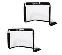 SportX Buts de football 2 pcs. 78x56x45 cm